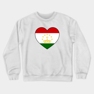 Heart - Tajikistan Crewneck Sweatshirt